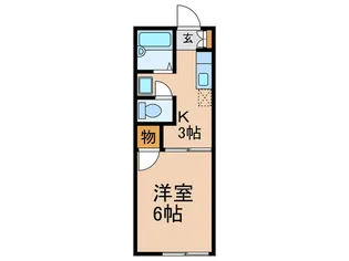 ムカイハラハウス【1階】の間取り