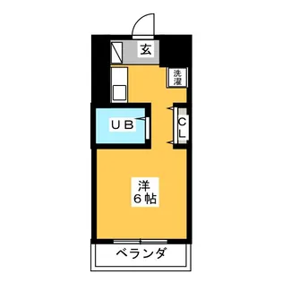 メゾン・ド・シャトー【6階】の間取り