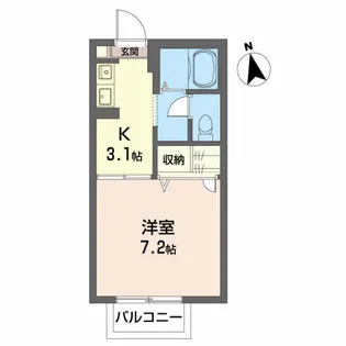 龍舎A【2階】の間取り