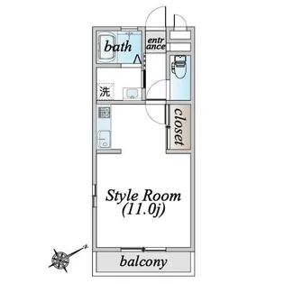 セジュール千間台【3階】の間取り