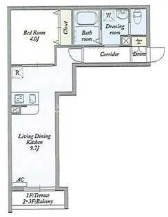 My Style 五反野【1階】の間取り