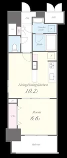 アローム ドゥ ジョア【7階】の間取り