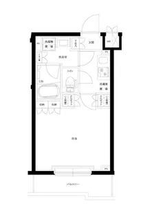 ルーブル川崎宮前平【1階】の間取り