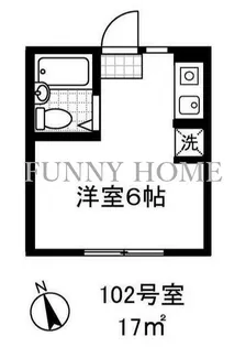ルミエール代田【1階】の間取り