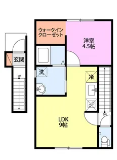 HATREII【2階】の間取り