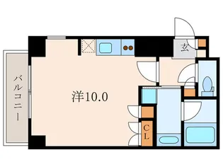 ROPPONGI SEVEN【2階】の間取り