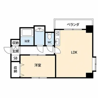 オーナーズマンション文の里【3階】の間取り