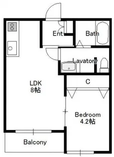 WISTERIAII【3階】の間取り