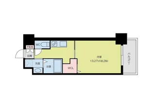 ラ・フェリス下到津【9階】の間取り