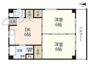 西村ビル【3階】の間取り