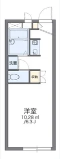 レオパレス桜が丘【1階】の間取り