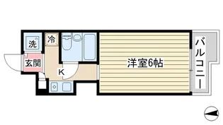 トップ桜新町第2【3階】の間取り