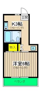 クレセントホーム【3階】の間取り