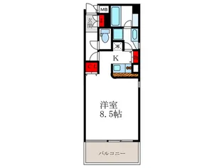 Ritz SQUARE【3階】の間取り