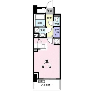フィオーレ カンパネラ【1階】の間取り