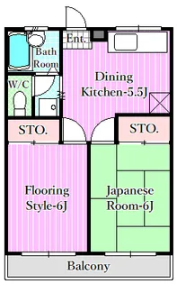 ハピネスタナカ3【3階】の間取り