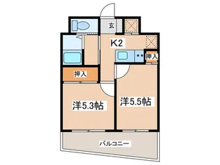 ファ-ストクラス町田駅前【4階】の間取り