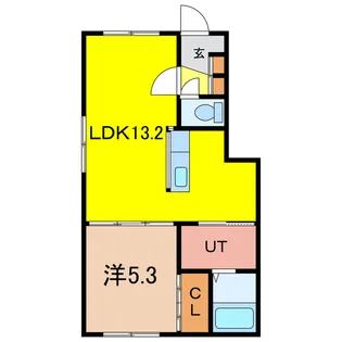 Atlus neoII【1階】の間取り