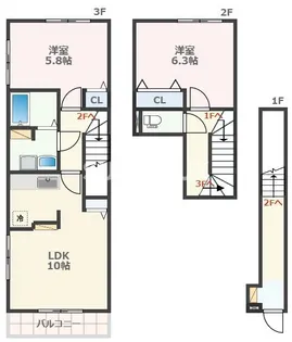 マーベラス Iの間取り