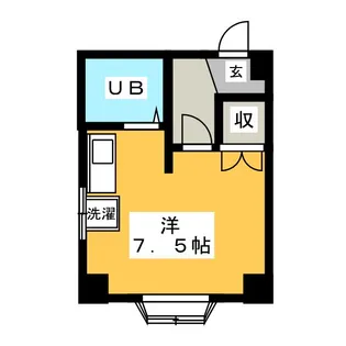 コーポ加藤【3階】の間取り