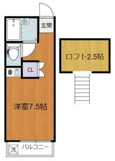 調布ヶ丘T&T【2階】の間取り