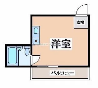 レインボーエム【2階】の間取り