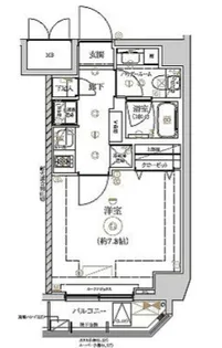 RELUXIA墨田東向島【3階】の間取り