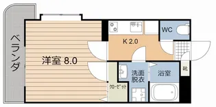 ヴィクトワール五番館【4階】の間取り