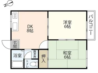 メゾンK【1階】の間取り