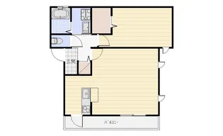 グラシアス【1階】の間取り