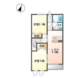 シャトー・カルム【2階】の間取り