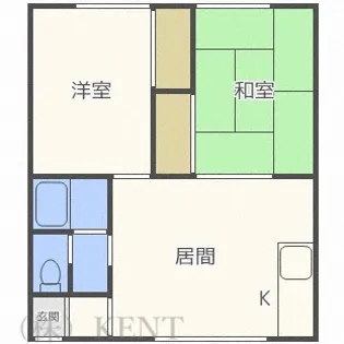 ホーユー発寒【1階】の間取り