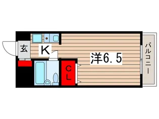 フェリス西千葉【5階】の間取り