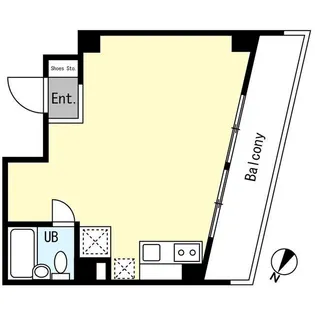 横浜ユニハイム【8階】の間取り