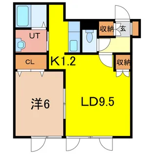 グランピアTOKO3・1【2階】の間取り