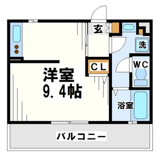 グランソレイユ【3階】の間取り