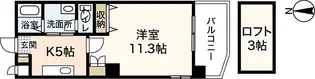 第13平勝ビル【4階】の間取り