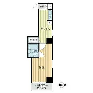 ライオンズマンション上野山下【6階】の間取り