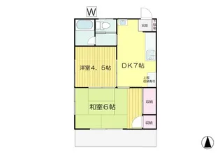 ハイム木村【1階】の間取り