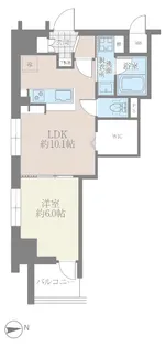 Belle Primevere【10階】の間取り