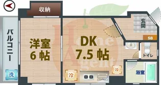 シャンボール南高円寺【9階】の間取り