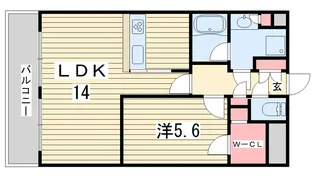 プレサンス京大前【5階】の間取り