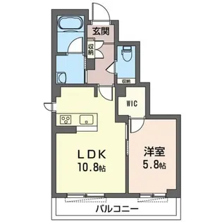 サフィーネ【2階】の間取り