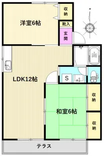 グリーンエクセルB【1階】の間取り