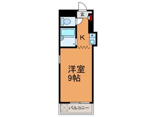 ロックブリッジハイツ【3階】の間取り
