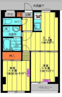 春日ペガサス【2階】の間取り