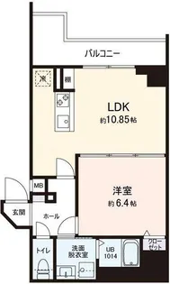 VISTA豊島【1階】の間取り