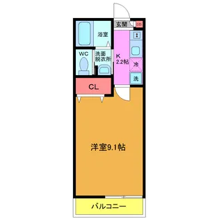 ジュピター南葛西【1階】の間取り