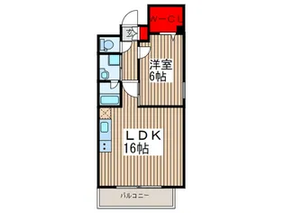 ベルフォート【3階】の間取り