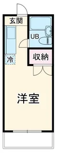 コスモハウス2番館【2階】の間取り